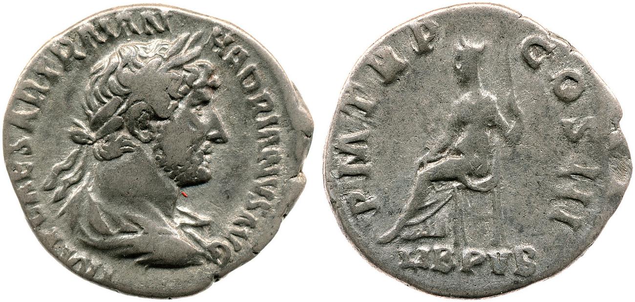 аверс RIC II, Part 3 (second edition) Hadrian 370