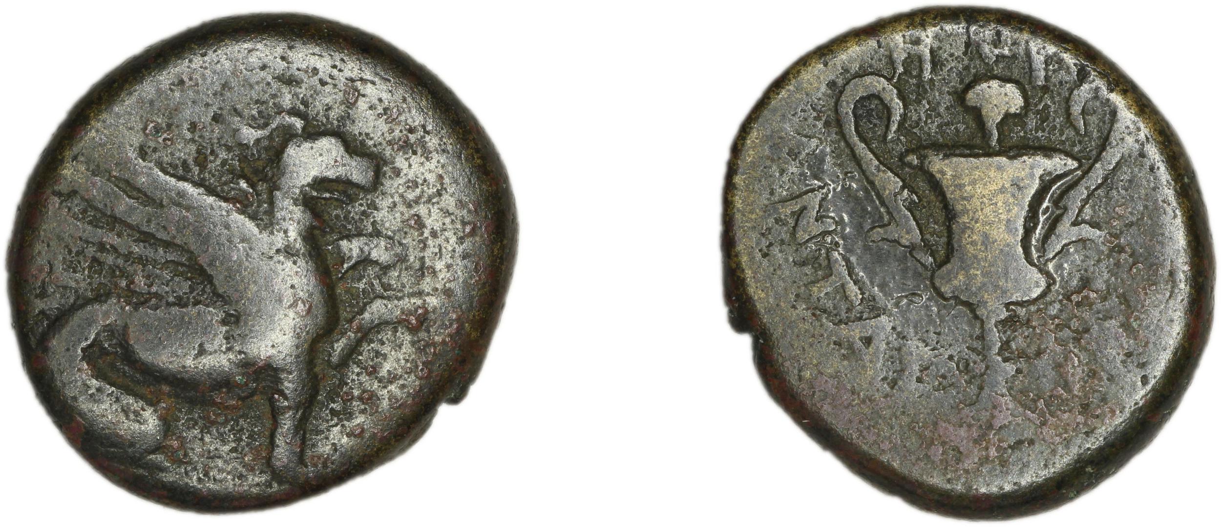 Teos Kinns 1980 Period I.2, AE 6, аверс, bm
