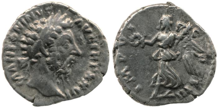 реверс RIC III Marcus Aurelius 255