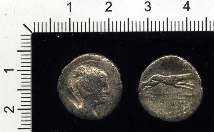 RRC 394/1a, реверс, bm