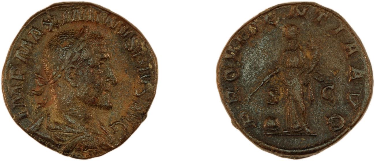 RIC IV Maximinus Thrax 61, аверс, bm