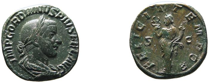 реверс RIC IV Gordian III 329