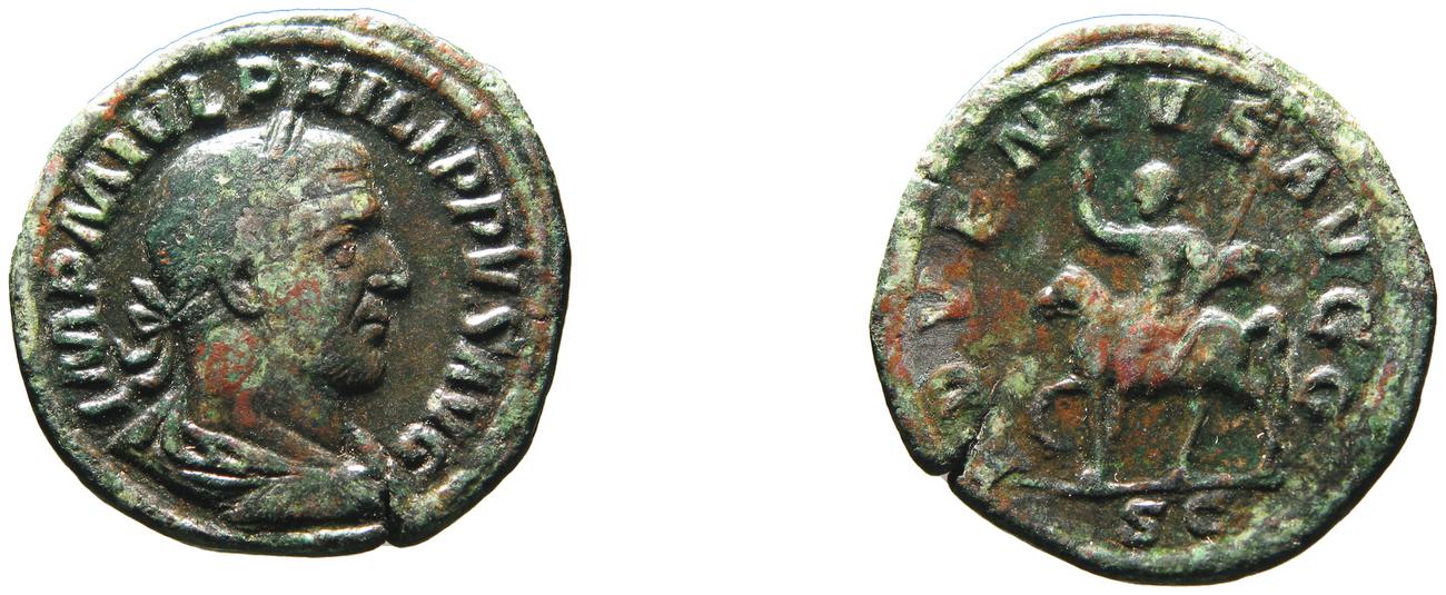 RIC IV Philip I 165, аверс, bm