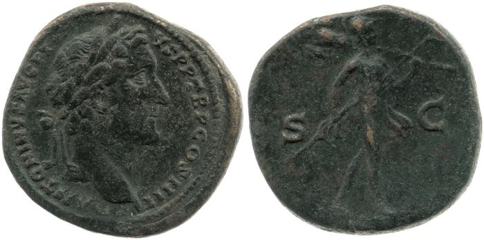 RIC III Antoninus Pius 778, реверс, bm