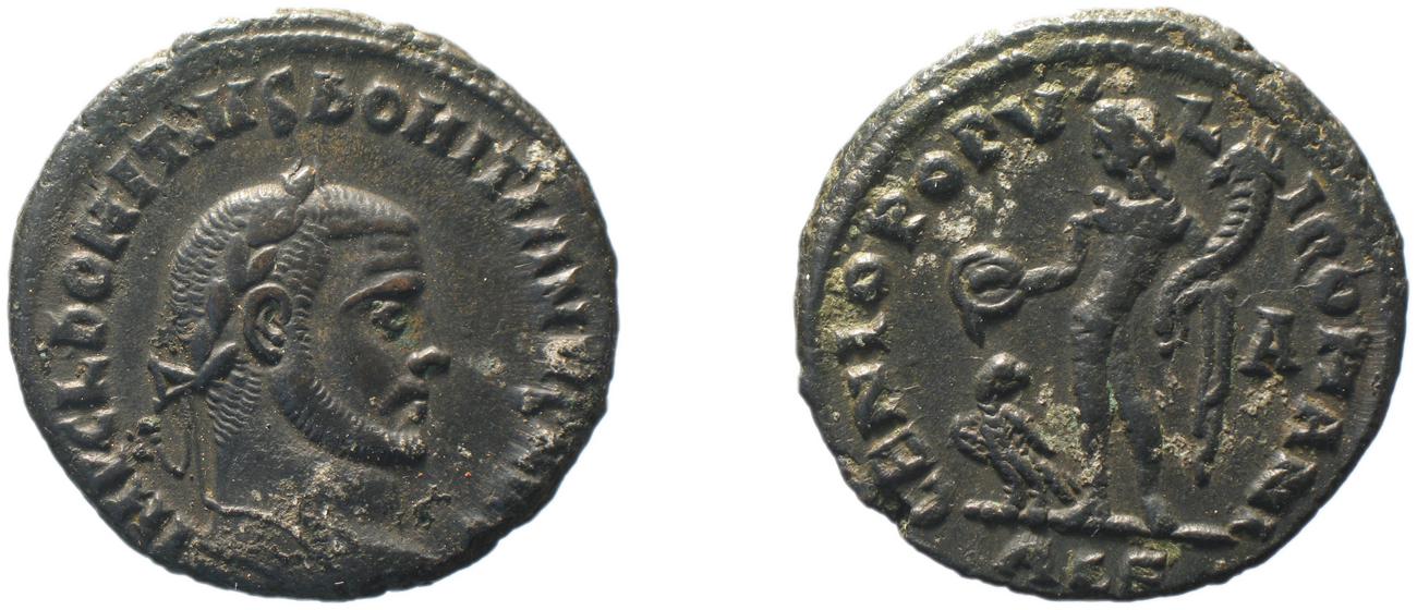 RIC VI Alexandria 20, аверс, bm
