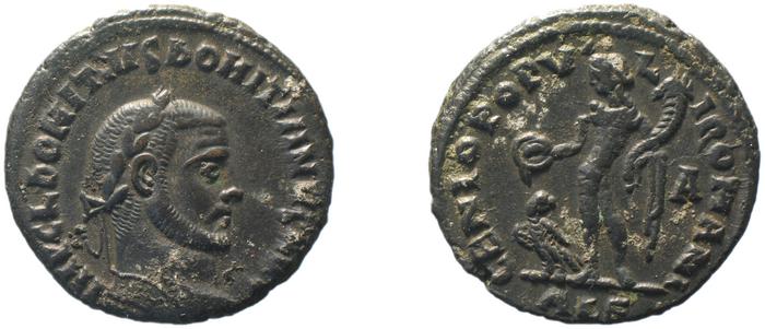 RIC VI Alexandria 20, реверс, bm