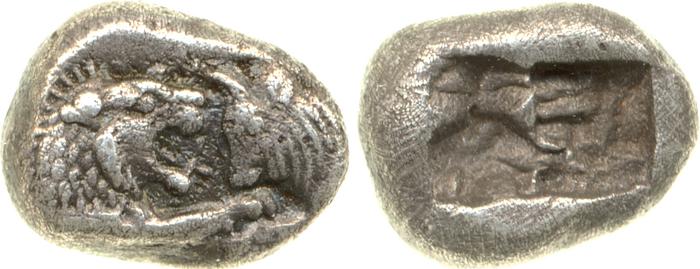 Sardis Carradice 1987 Croeseid A heavy, реверс, bm