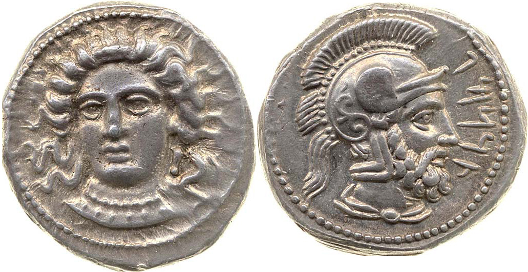Tarkumuwa, satrap of Cilicia Tarsus Moysey 1986 Issue 4, аверс, bm