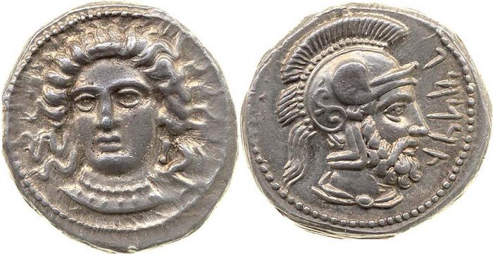 Tarkumuwa, satrap of Cilicia Tarsus Moysey 1986 Issue 4, реверс, bm