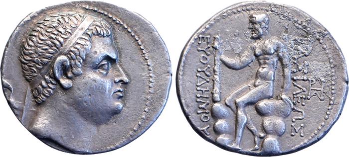 Bactrian and Indo-Greek Coinage Euthydemus I 2.11, bm