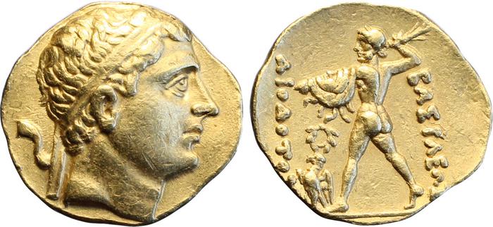Bactrian and Indo-Greek Coinage Diodotus I or Diodotus II 1.2, bm