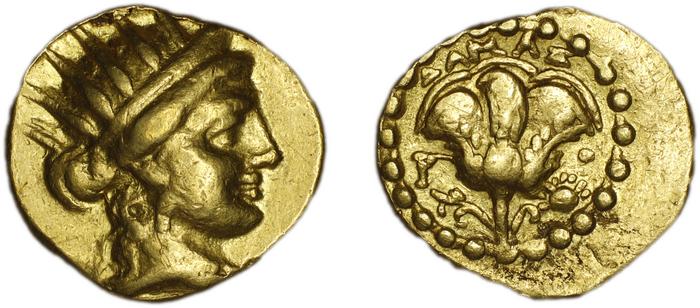 Rhodes Hackens 1965 p. 523, 27-56, реверс, bm