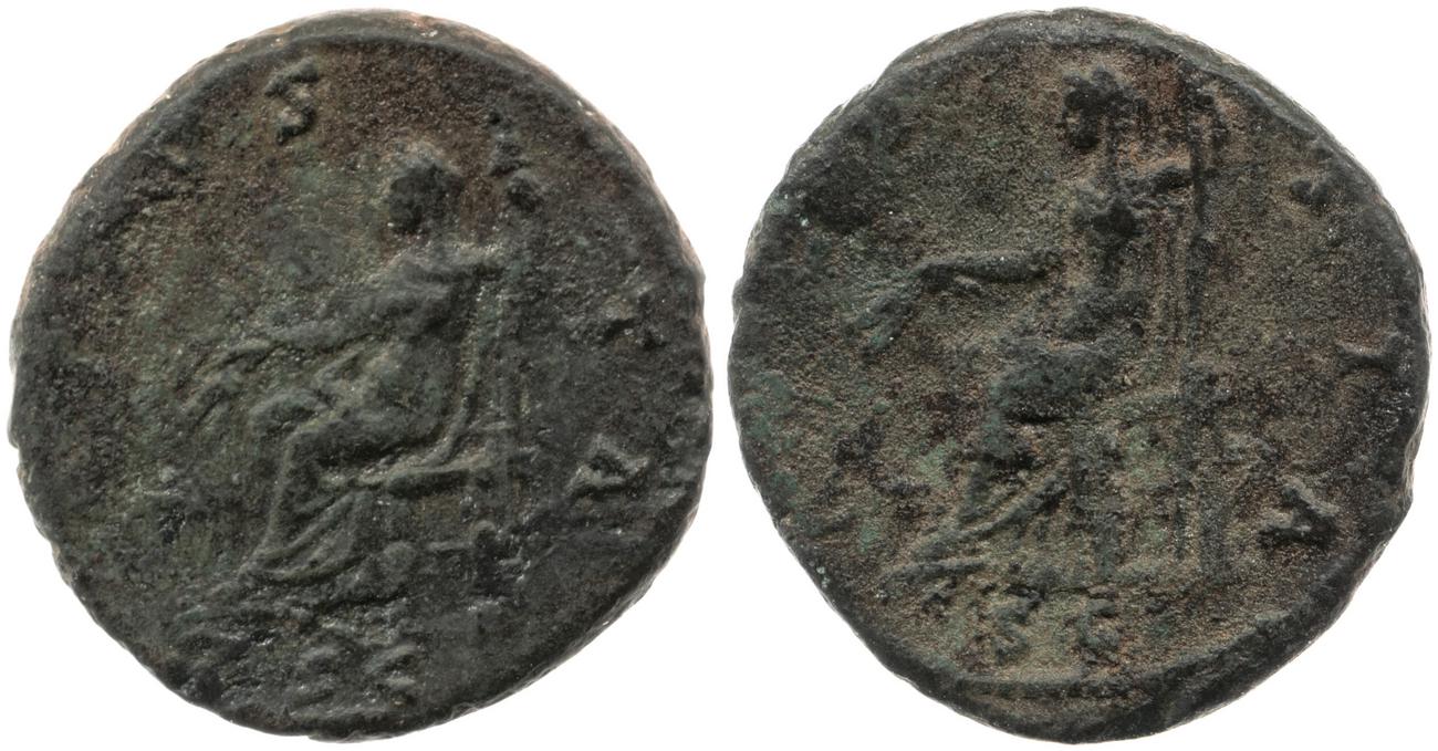 RIC III Antoninus Pius 1170, аверс, bm