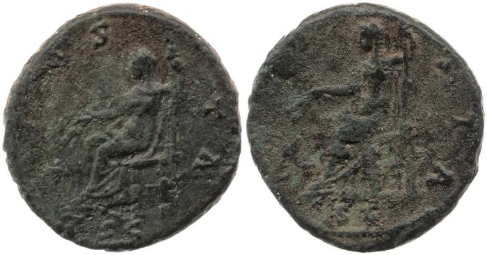 RIC III Antoninus Pius 1170, реверс, bm