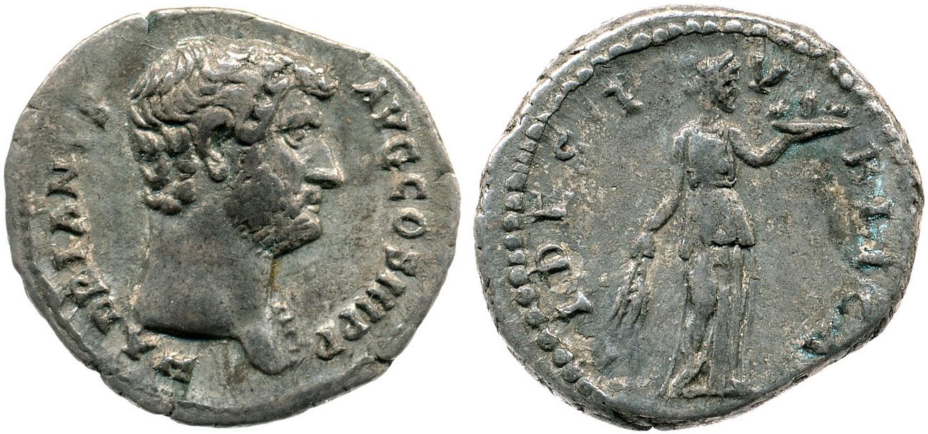 RIC II, Part 3 (second edition) Hadrian 2200, аверс, bm