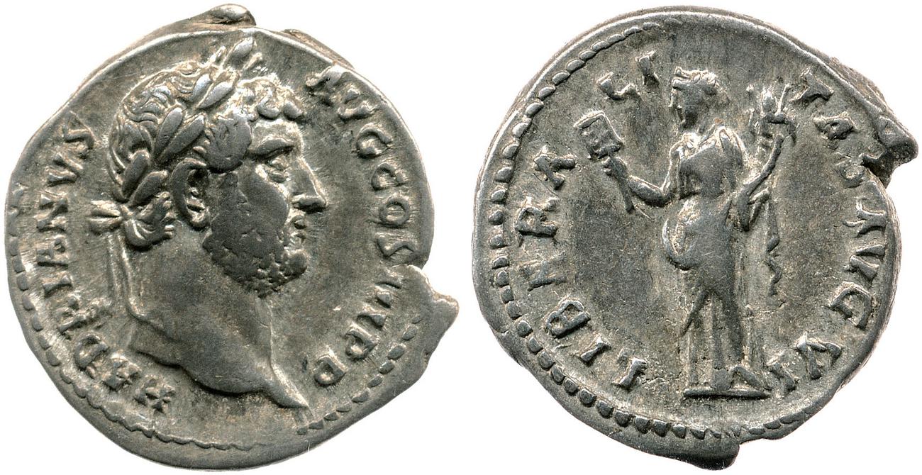 RIC II, Part 3 (second edition) Hadrian 2018, аверс, bm