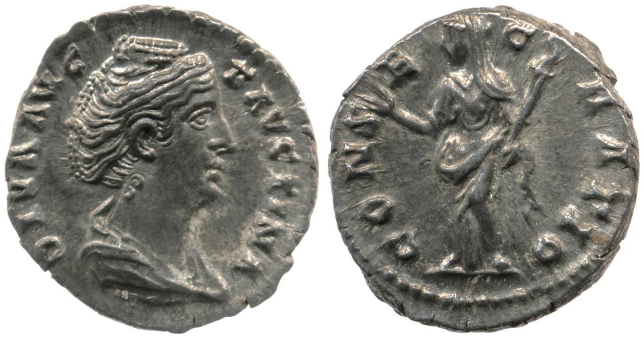 RIC III Antoninus Pius 382A, аверс, bm