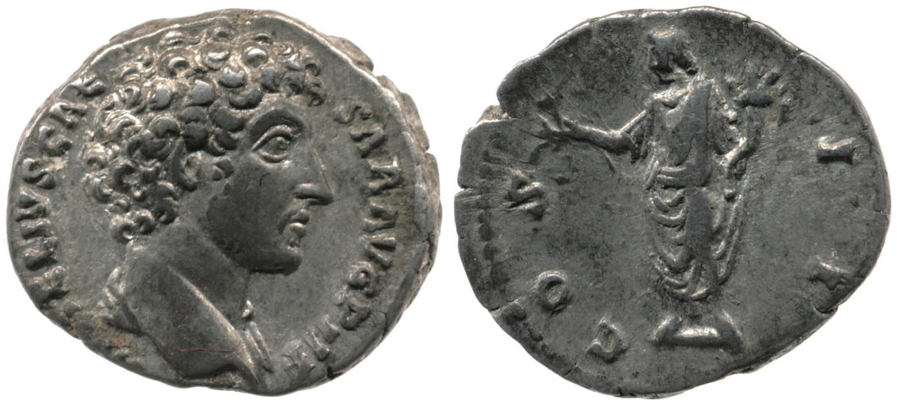 RIC III Antoninus Pius 429A, аверс, bm