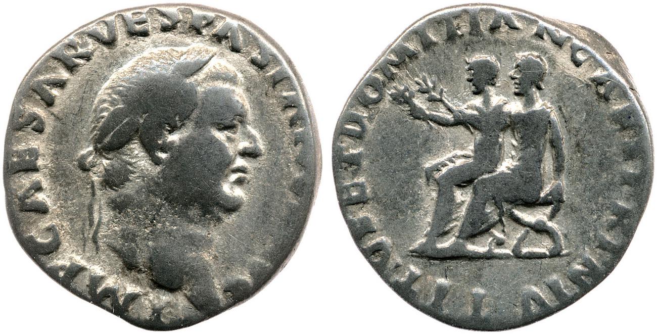 RIC II, Part 1 (second edition) Vespasian 6, аверс, bm