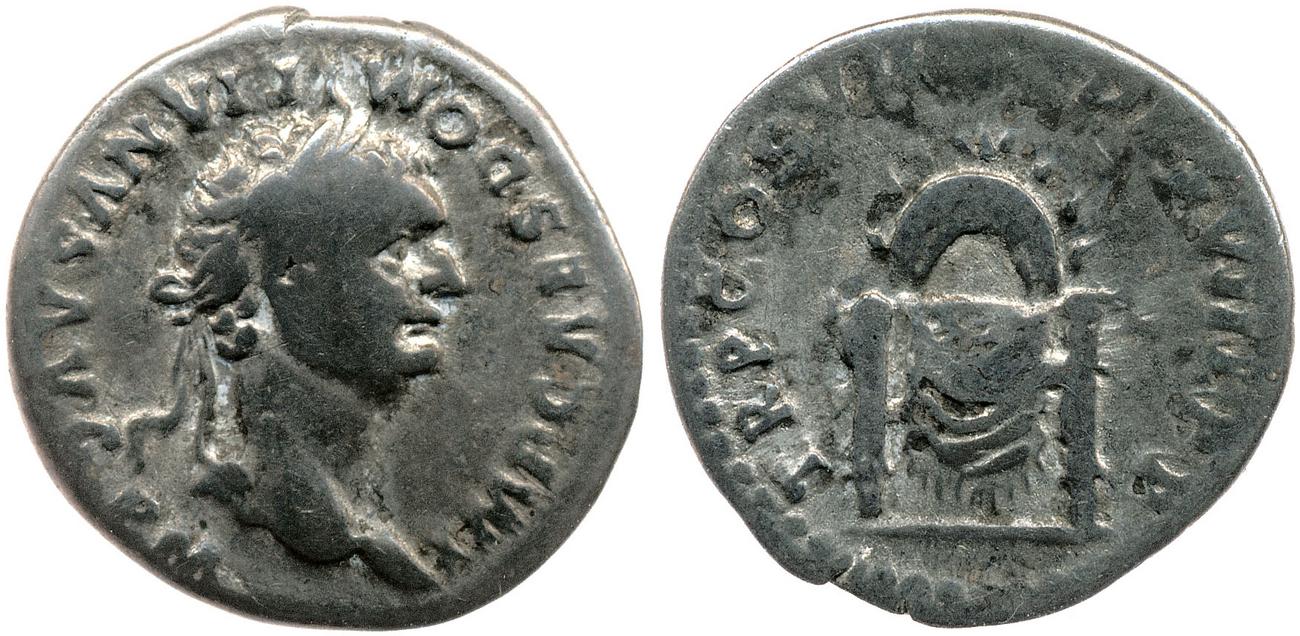 аверс RIC II, Part 1 (second edition) Domitian 64