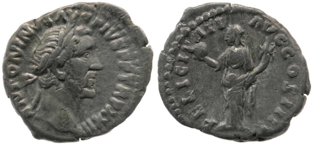 аверс RIC III Antoninus Pius 285A