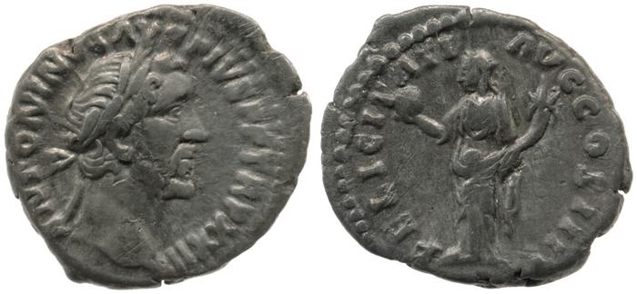 реверс RIC III Antoninus Pius 285A