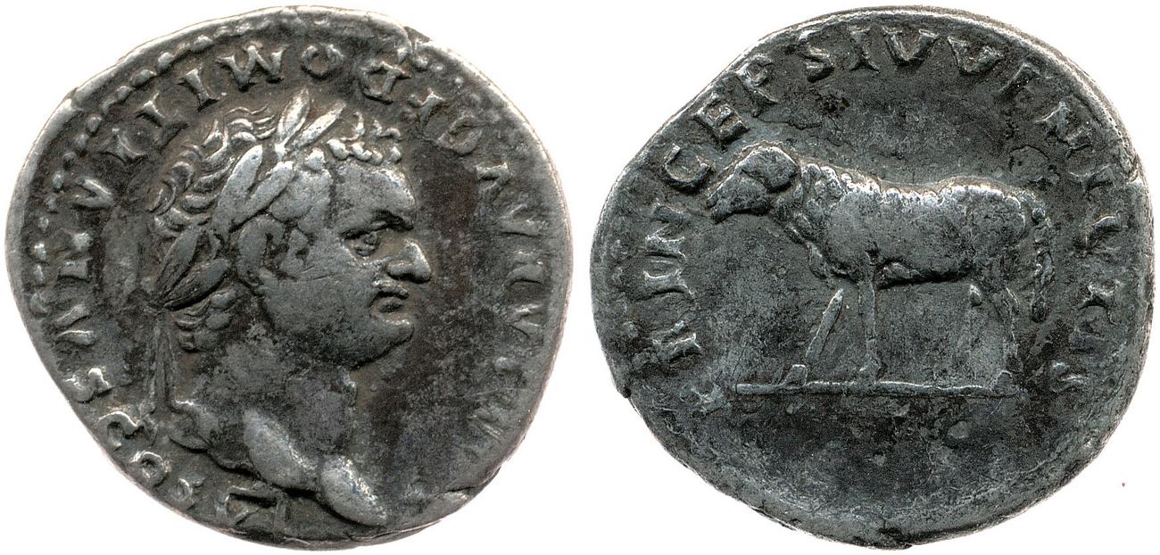 аверс RIC II, Part 1 (second edition) Vespasian 1082