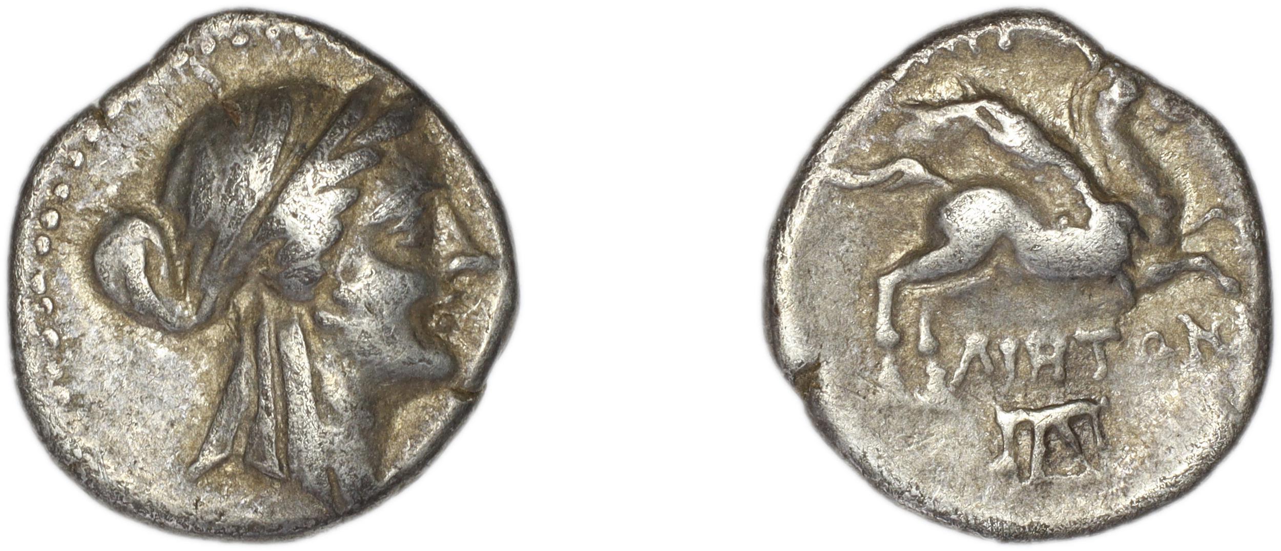 аверс Bargylia British Museum 1988.2.6.23