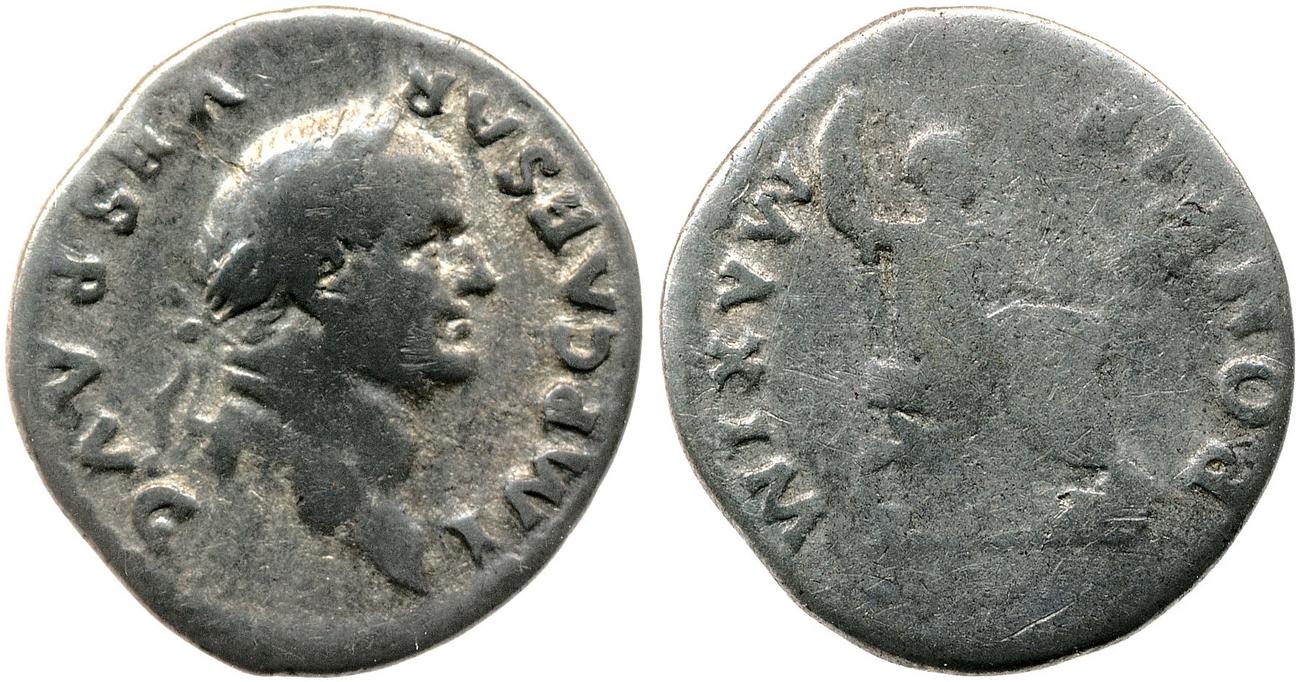 RIC II, Part 1 (second edition) Vespasian 685, аверс, bm