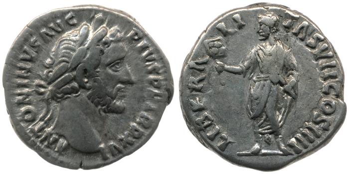 реверс RIC III Antoninus Pius 229