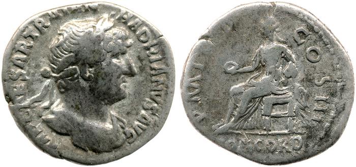 реверс RIC II, Part 3 (second edition) Hadrian 552