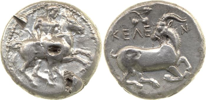 Celenderis SNG Copenhagen Celenderis 90-91, реверс, bm