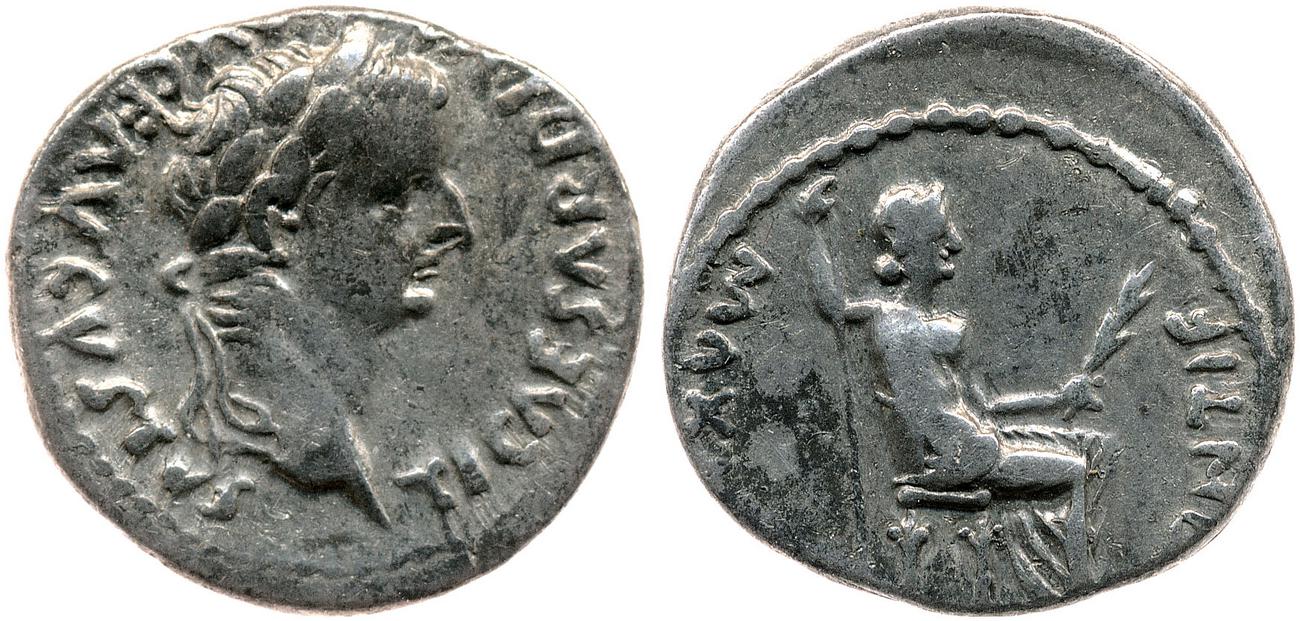 RIC I (second edition) Tiberius 28, аверс, bm