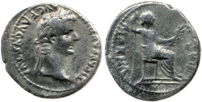 RIC I (second edition) Tiberius 26, реверс, bm