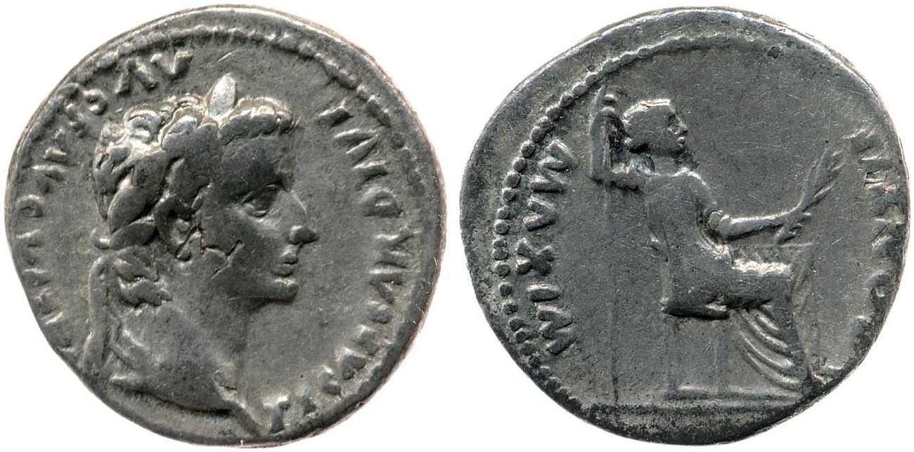 RIC I (second edition) Tiberius 26, аверс, bm