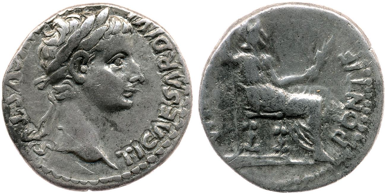 RIC I (second edition) Tiberius 28, аверс, bm