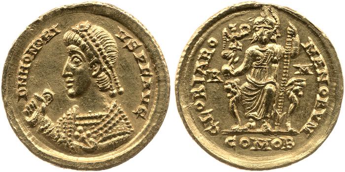 реверс RIC X Honorius 1255