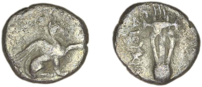 Teos Kinns 1980 Period II, AR III, реверс, bm