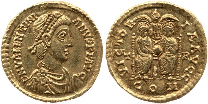 RIC IX Treveri 90A, реверс, bm
