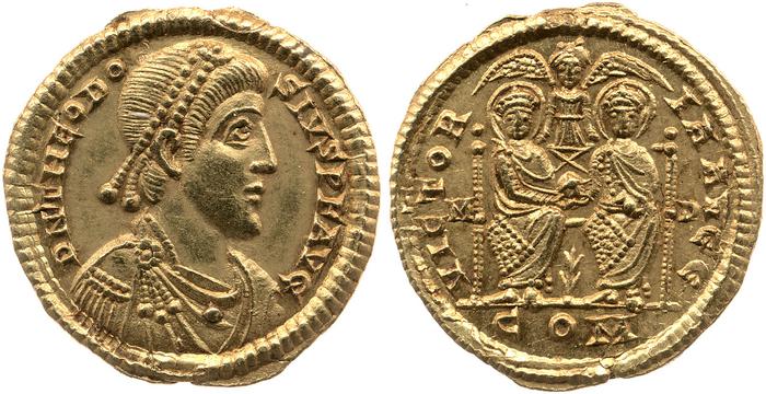 реверс RIC IX Mediolanum 8B