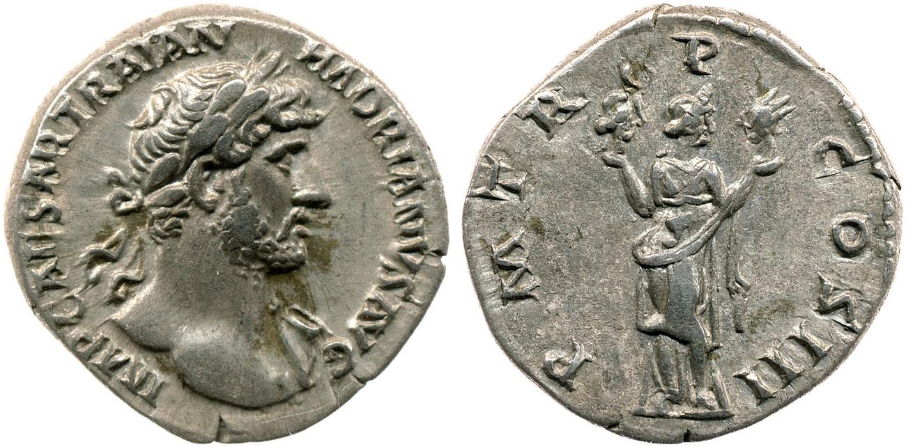 RIC II, Part 3 (second edition) Hadrian 215, аверс, bm