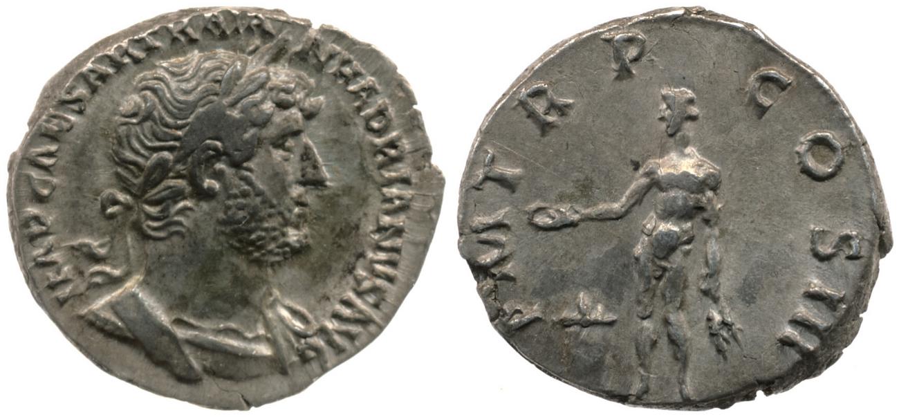 аверс RIC II, Part 3 (second edition) Hadrian 357