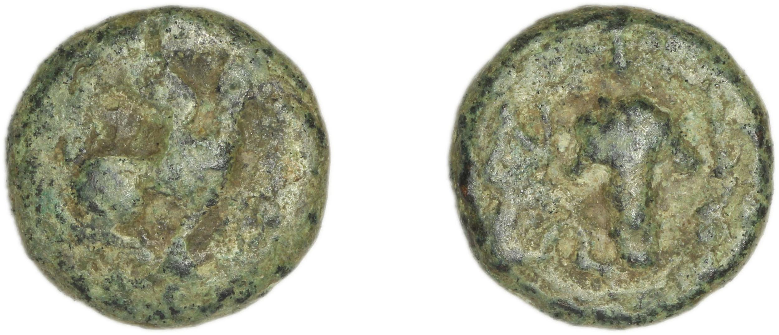 Teos Kinns 1980 Period III, AE 12, аверс, bm