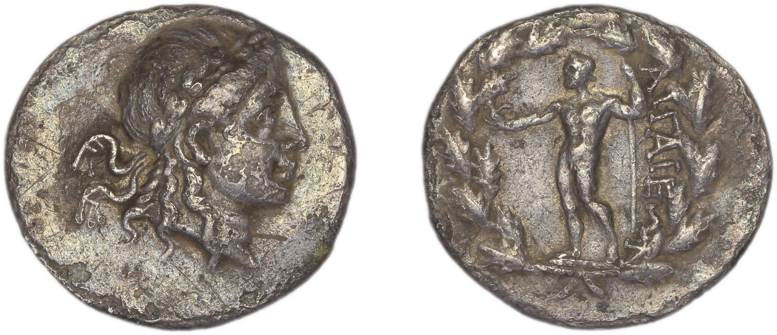 Aegae, Aeolis BMC Aegae 9, аверс, bm