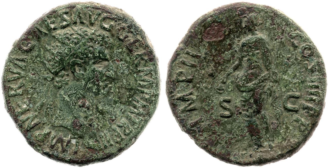 RIC II Nerva 106, аверс, bm