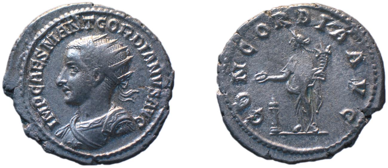 аверс RIC IV Gordian III 178B