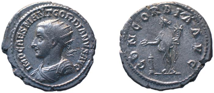 реверс RIC IV Gordian III 178B