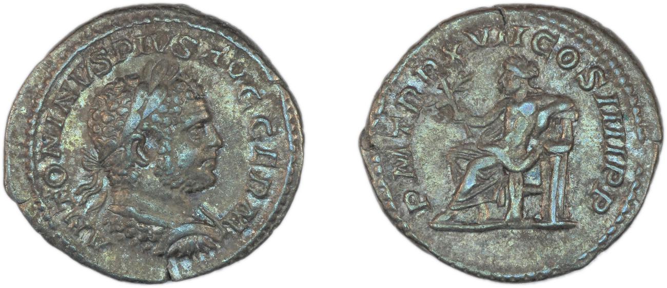 RIC IV Caracalla 238A, аверс, bm