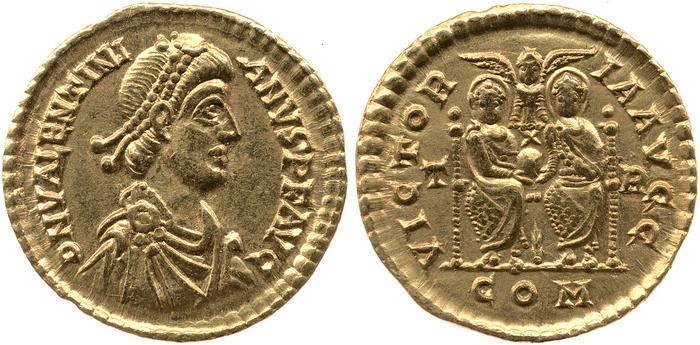 RIC IX Treveri 90A, реверс, bm