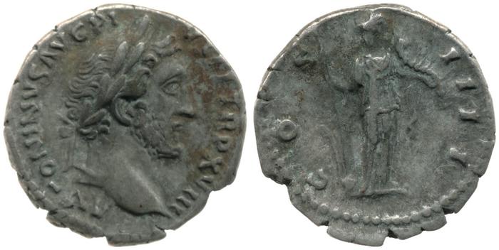 RIC III Antoninus Pius 240, реверс, bm